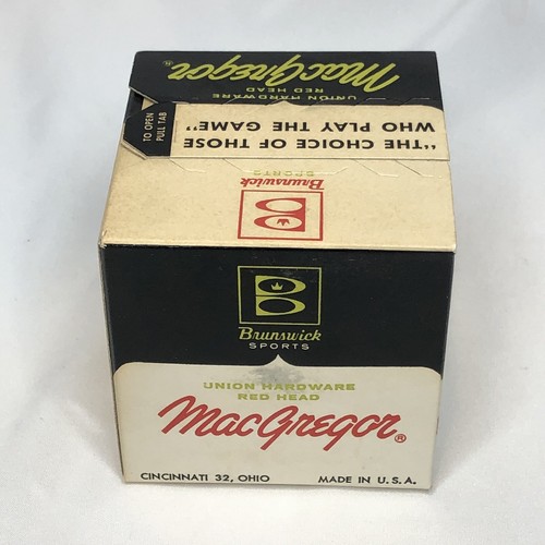 Baseball vintage Brunswick MacGregor Official League 97 sigillato in scatola mai aperto - Foto 3 di 6