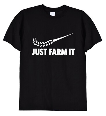Lustiges Just Farm It T-Shirt, cooles Landwirtschaft T-Shirt für junge Bauern, bequemes Oberteil, 379
