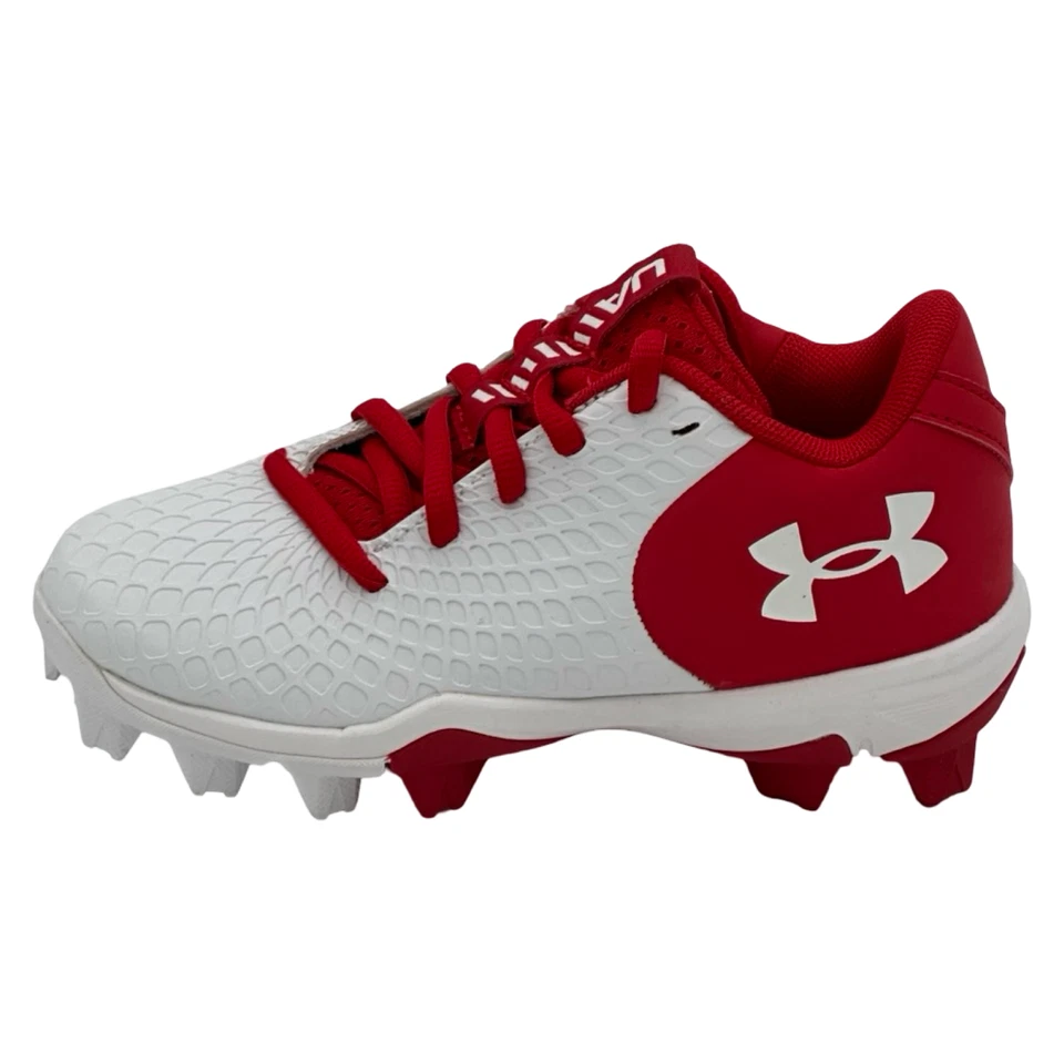 Botines de softbol Under Armour para niños Glyde RM Jr. 1903 zapatos para niñas talla 12K Foto 2 de 4