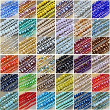 Top Quality Czech Crystal Faceted Rondelle Beads