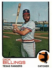 1973 Topps Baseball Card  Single - #94 Dick Billings
