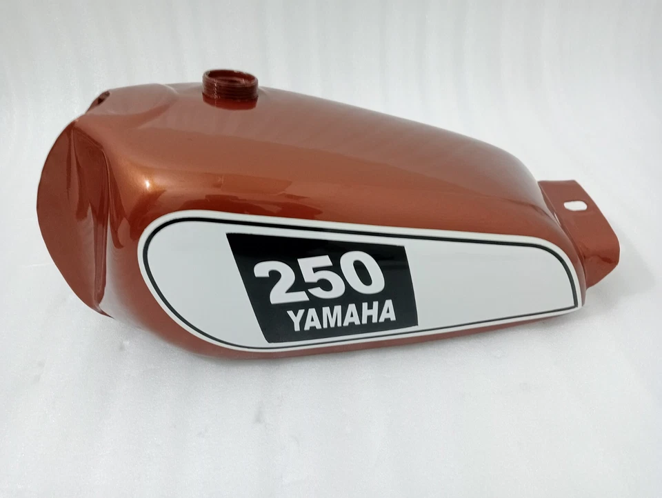 Tanque de combustible de gasolina de acero pintado Yamaha XT 250 3Y3 4Y1 1980-1990 | Apto para Foto 2 de 4