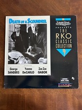 "Death of a Scoundrel" RKO Classic Collection Laserdisc LD - George Sanders