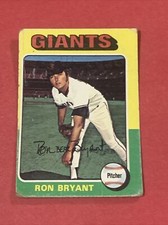1975 Topps Mini Ron Bryant #265 San Francisco Giants