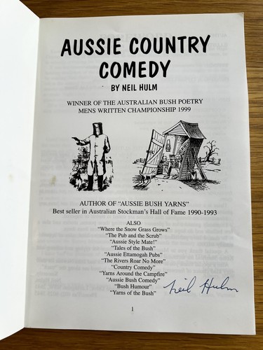 Aussie Country Comedy Australiana by Hulm Neil (Paperback 2007) - Picture 4 of 10