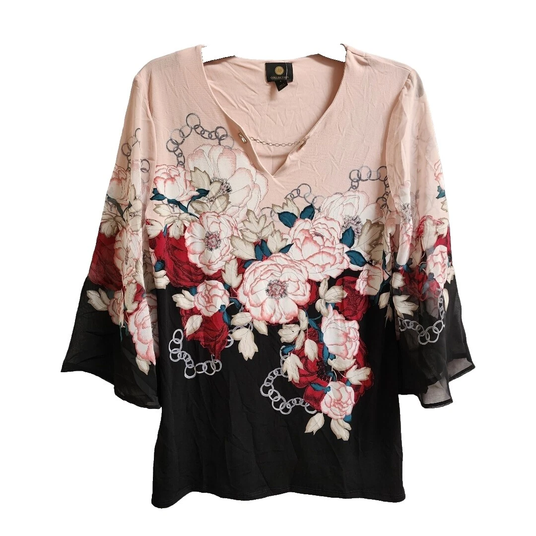 Tops floral negocios JM Collection para Mujeres