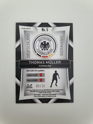 Cromo Thomas Muller Primz 2016 3/20