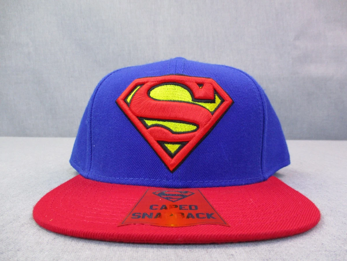 Superman flat brim hat hotsell
