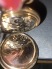 Antique AMERICAN WALTHAM Pocket Watch 15 Jewel J. BOSS 14K Gold KEYSTONE Case