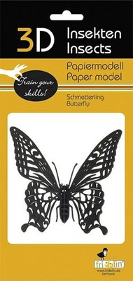 3D Papiermodell Schmetterling von Fridolin