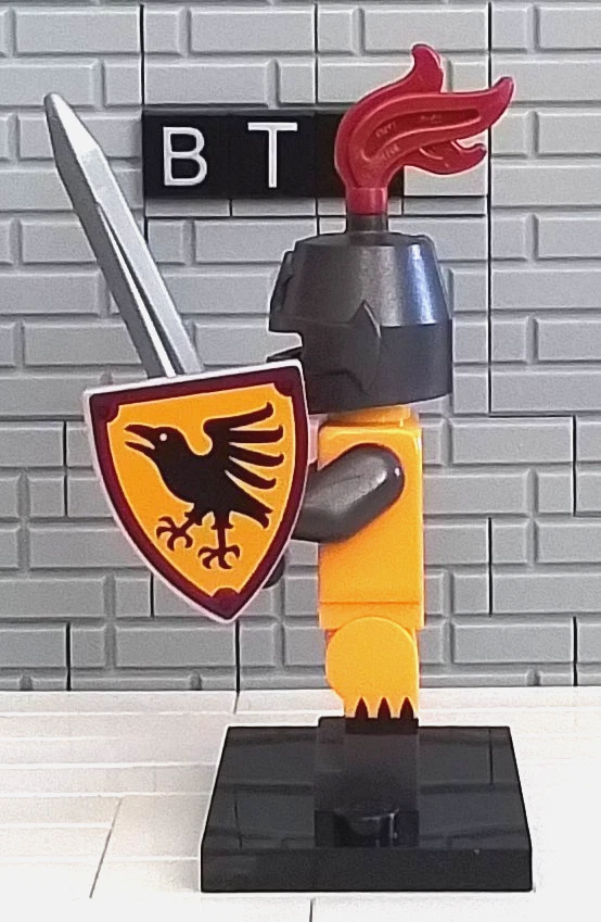 Minifigura LEGO 71027 Serie 20 Caballero Torneo. ¡NUEVO! COL20-4! Foto 2 de 4