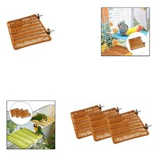 Bird Perch Stand Bird Toy Resting Board for Cockatiel Chinchilla Parakeet
