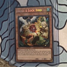Yu-Gi-Oh Droll & Lock Bird RA02-EN006 Platinum Secret Rare Card Alternate Art