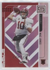 2021 Panini Chronicles Draft Picks Status Red 15/149 Mac Jones #166 1v3