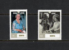S5938 Kenya 1990 Reine Mère 2v. MNH