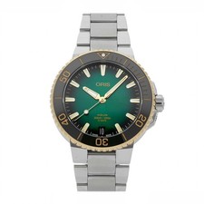 Oris Aquis Date Calibre 400 Steel Gold Auto Watch 01 400 7769 6357-07 8 22 09PEB