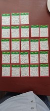 1974 Topps Baseball Team Checklist Lot of 23
