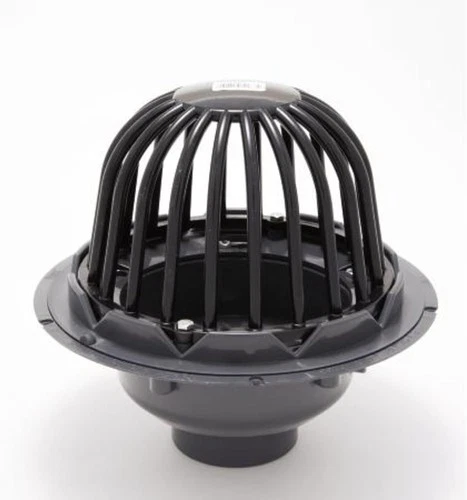 ProFlo PF42871 4" PVC Roof Drain with Plastic Dome - N/A 4, No Finish  - Picture 3 of 3