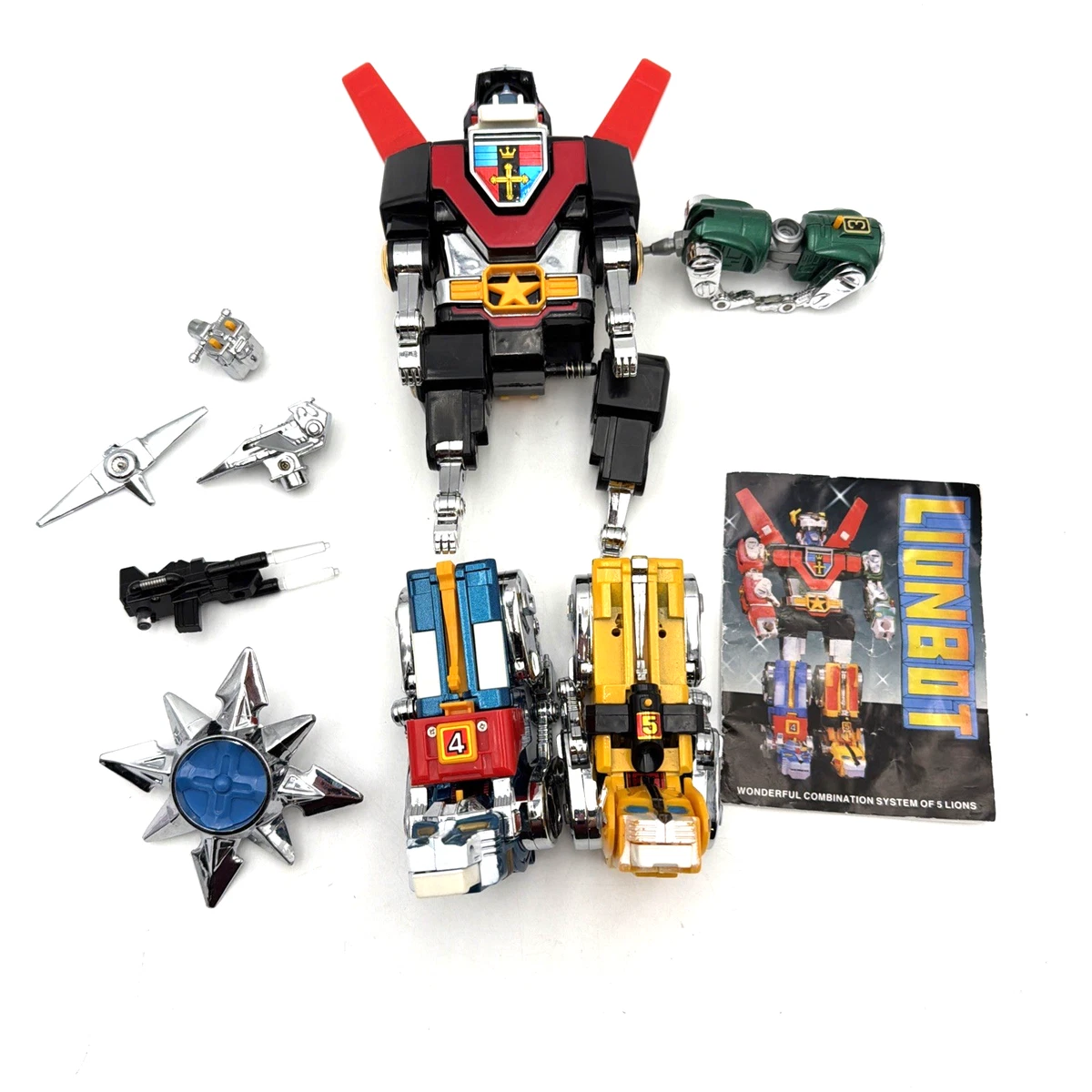 Trendmasters Voltron Transformers & Robots 1998 Year Manufactured