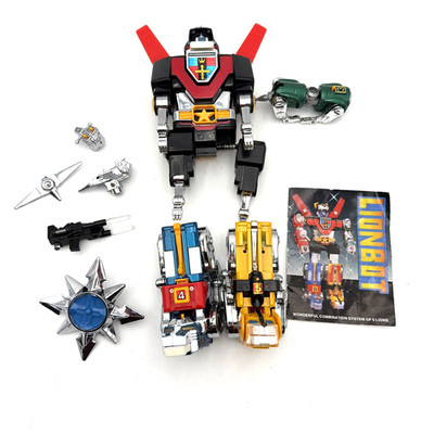 Voltron 1981 Popy GB-36 Golion Chogokin Beast King Lionbot Incomplete READ