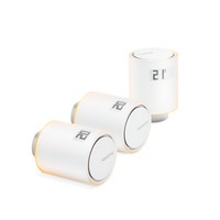 Netatmo Pack: 3 Additional Smart Radiator Valves White 0 50 °C NBU-NAV-EU