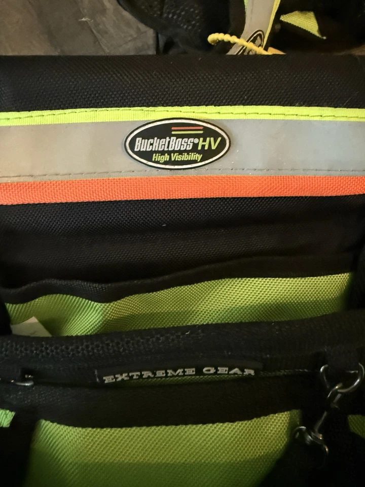 Bucket Boss Hi-Vis Mullet Buster Suspension Tool Belt Rig Harness New With Tags - Image 4 of 4