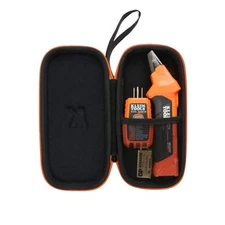 Klein Tools Circuit Breaker Finder Hard Case Orange Zipper Waterproof, Case only