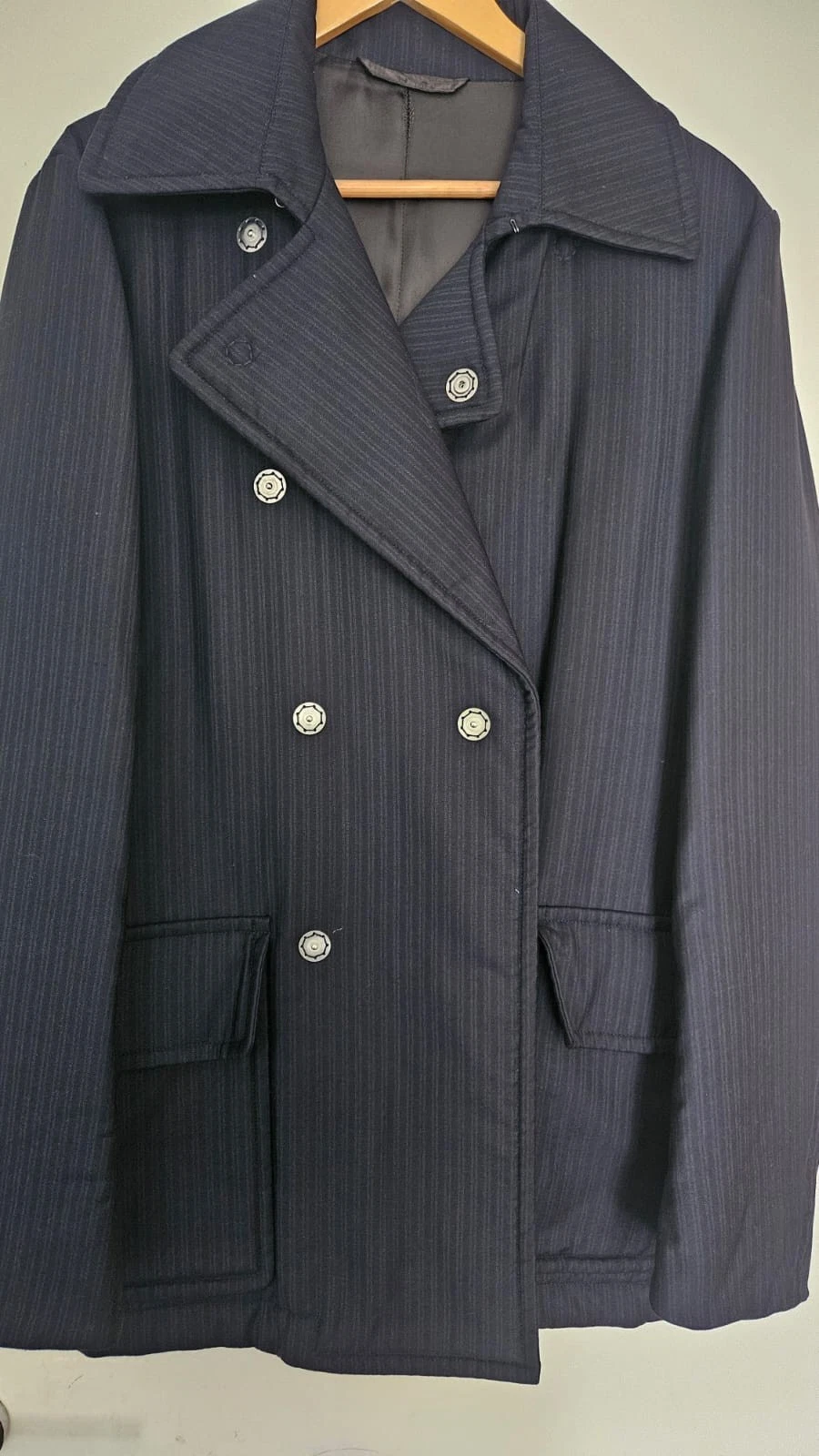 Giacca Alexander McQueen blu navy