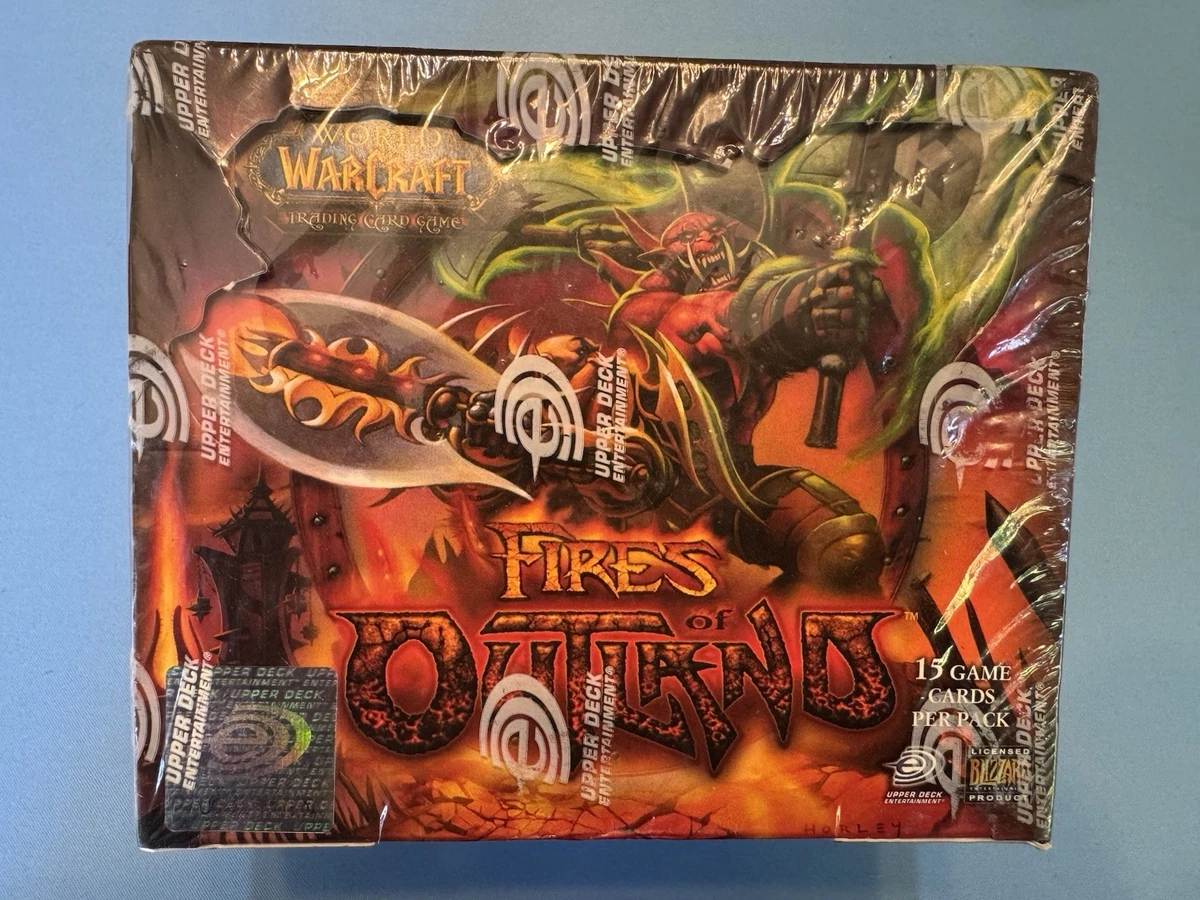 world of warcraft fires of outland booster box fires of outland products for sale