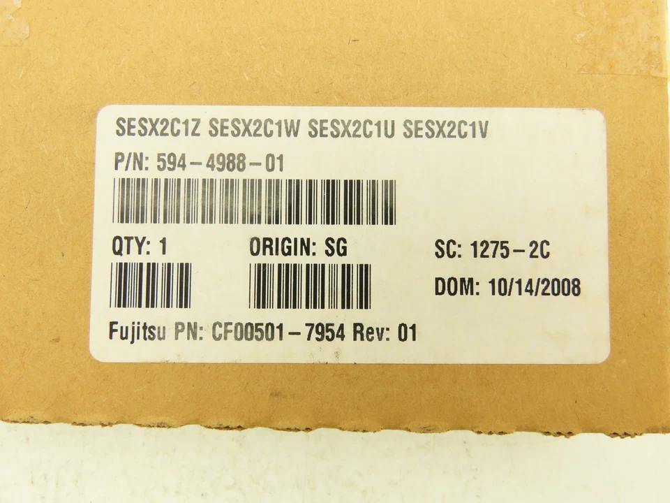 Fujitsu CF00501-7954 Rev: 01 FB DIMM RAM Memory Module 4GB PC2-5300 DDR2-667 - Image 2 of 4