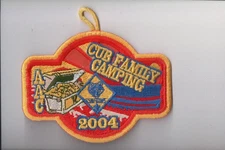 2004 Atlanta Area Council Cub Family Camping patch