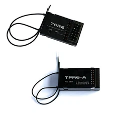 FrSky TFR6 TFR6-A 2.4G 7CH Receiver for RC Model Futaba FASST TF-8M TF-14M