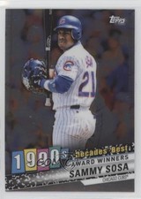 2020 Topps Decades Best Chrome Award Winners Sammy Sosa #DBC-65 00em