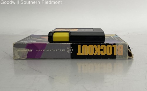 Blockout (Sega Genesis, 1991) komplett CIB - getestet - Bild 4 von 6