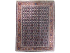 7x9' Genuine Perrsian Tabriiz Herrati Mahii Wool Rug #PIX-15320