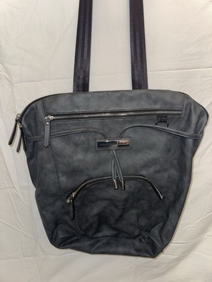 Petunia Pickle Bottom Cinch Convertible Backpack Pewter Insulated Changing Pad