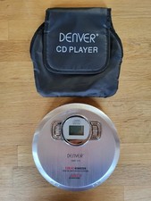 DENVER DMP-375 Discman MP3 Player Tragbarer CD Anti Shok Disc | guter Zustand 