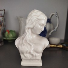 Parian W H Goss Lady Godiva Bust