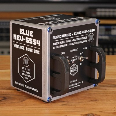 Audio Magic Blue Nev-5554 British Audio Tone Box | Step-Up Mastering Grade