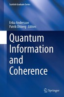 Quantum Information And Coherence Erika Andersson (U. A.) Taschenbuch X Englisch