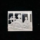 Norman Rockwell Favorite Moments Mark Twain “Life On The Mississippi” 1.5ozt 925