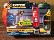 HASBRO ANGRY BIRDS STAR WARS DARTH VADER'S LIGHTSABER BATTLE GAME NEW IN BOX