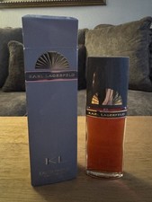 Vintage Karl Lagerfeld KL Eau de Toilette Natural Spray 1oz 30mL NEW NIB