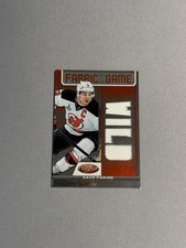 2012-13 Panini Certified #FOG-ZP Zach Parise Fabric of the Game Mirror Red /150