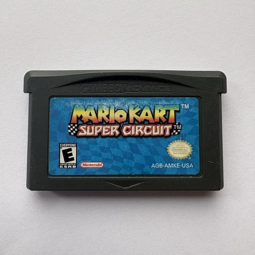 Nintendo Game Boy Advance GBA MarioKart Super Circuit *tested*