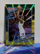 2021-22 Panini Donruss Basketball JAREN JACKSON JR #85 HOLO GREEN & YELLOW LASER