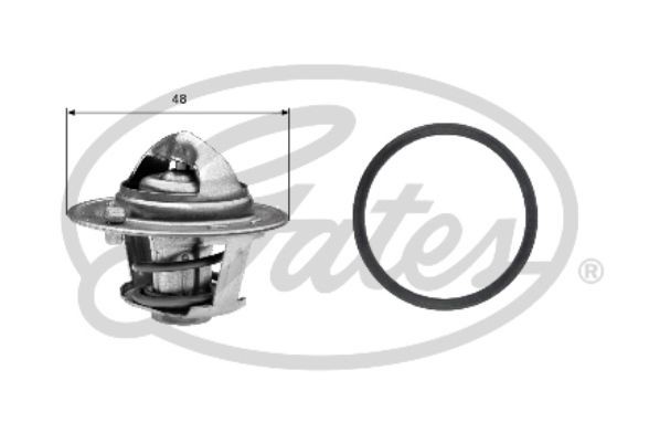 Gates Thermostat, KüHlmittel FüR Ford Mazda Volvo-image