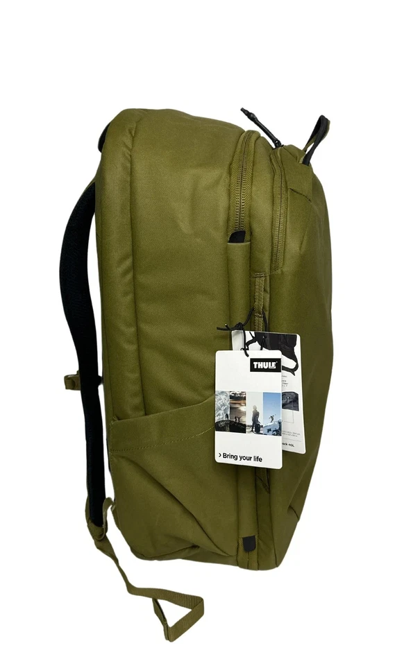 Mochila de Viaje Thule Aion 40L, Duradera y Resistente al Agua, Poliéster, Nutria Foto 2 de 4