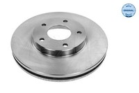 2X Meyle Bremsscheibe 36-15 521 0027 Passend FüR Nissan