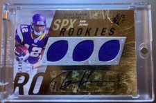 Auto Jersey Card #042/549__2009 Upper Deck SPx Rookies- Percy Harvin Autographed